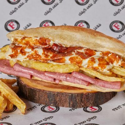 Cheese pepperoni fino potatoes