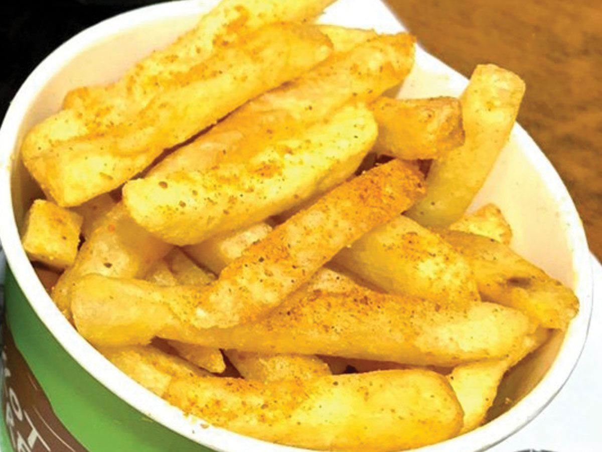 Spices potatoes