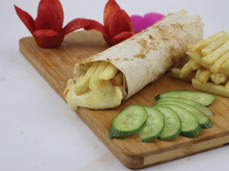 Syrian Potato With Cheese Sandwich