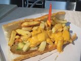 Mozzarella potato sandwich