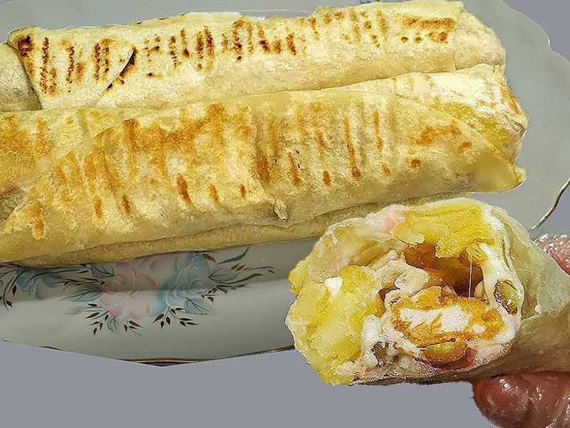Syrian Roumi Cheese Potatoes