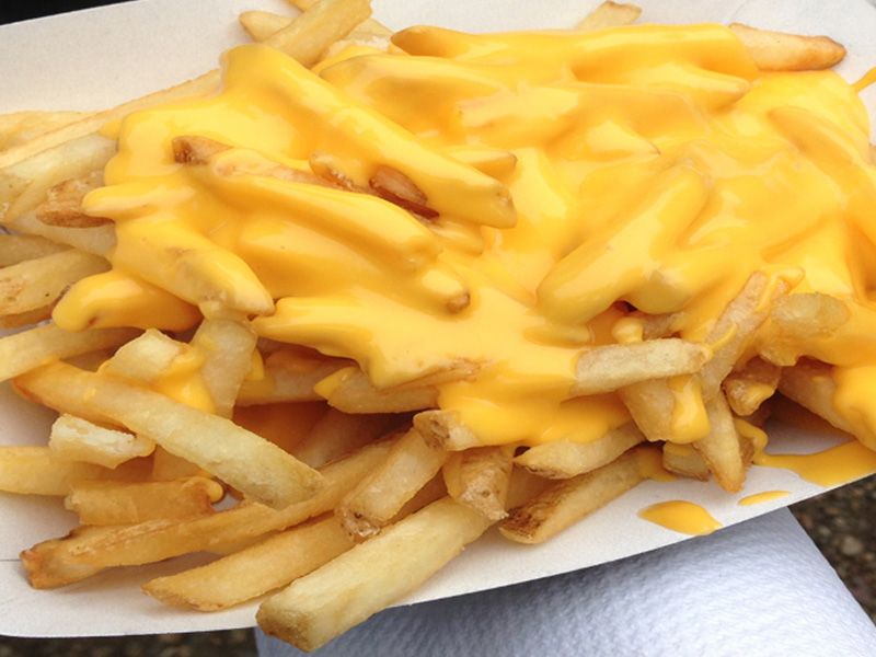fries with Roumi Cheese