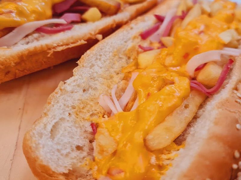 Cheese Fries Sandwich