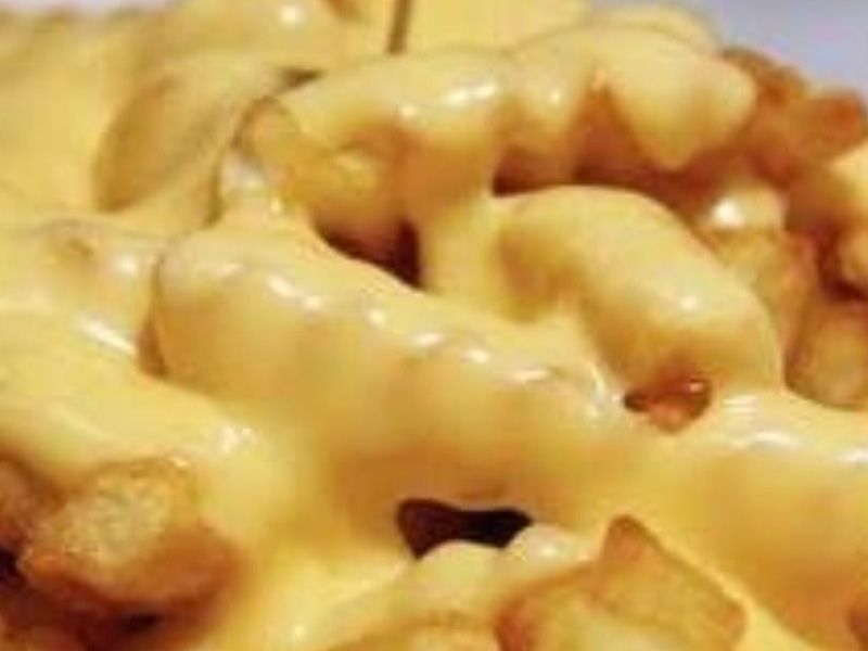 French Fries With Roumi Cheese Sandwich