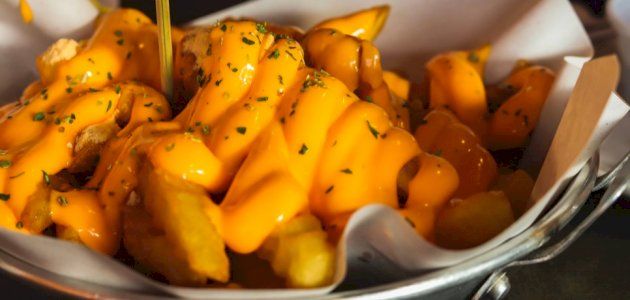 Beef Fe Regheef French Fries