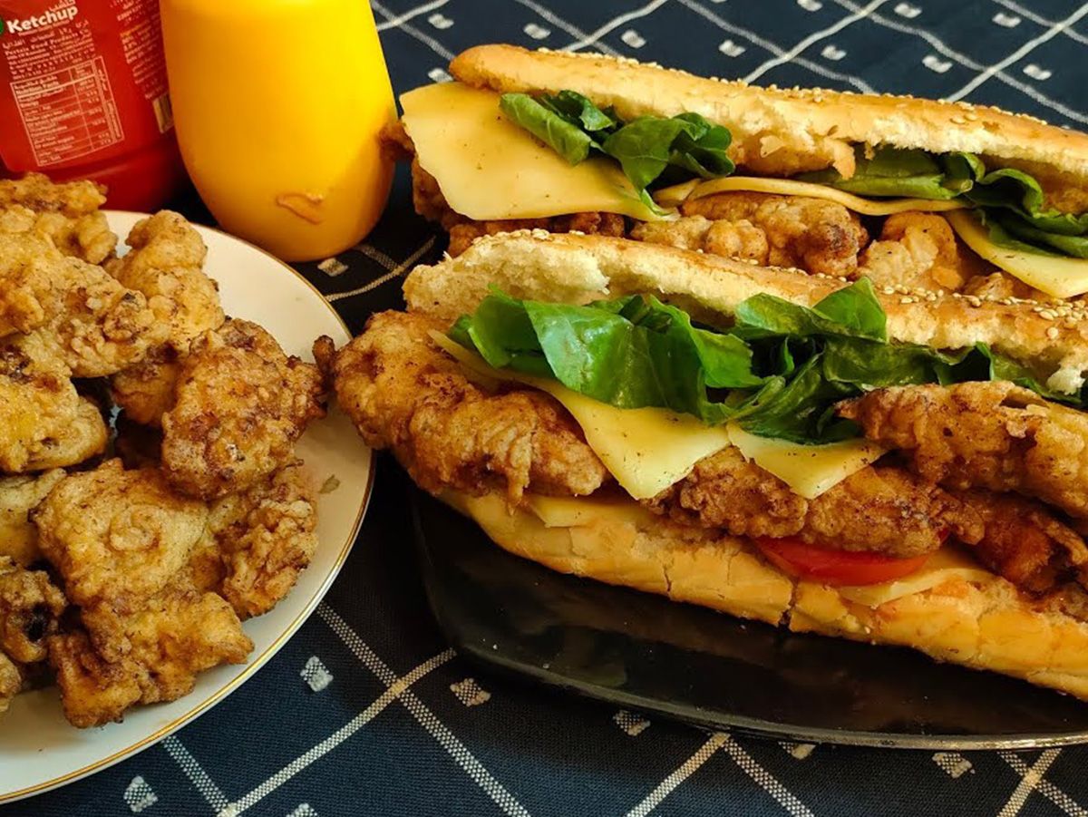 Zinger Potatoes Sandwich
