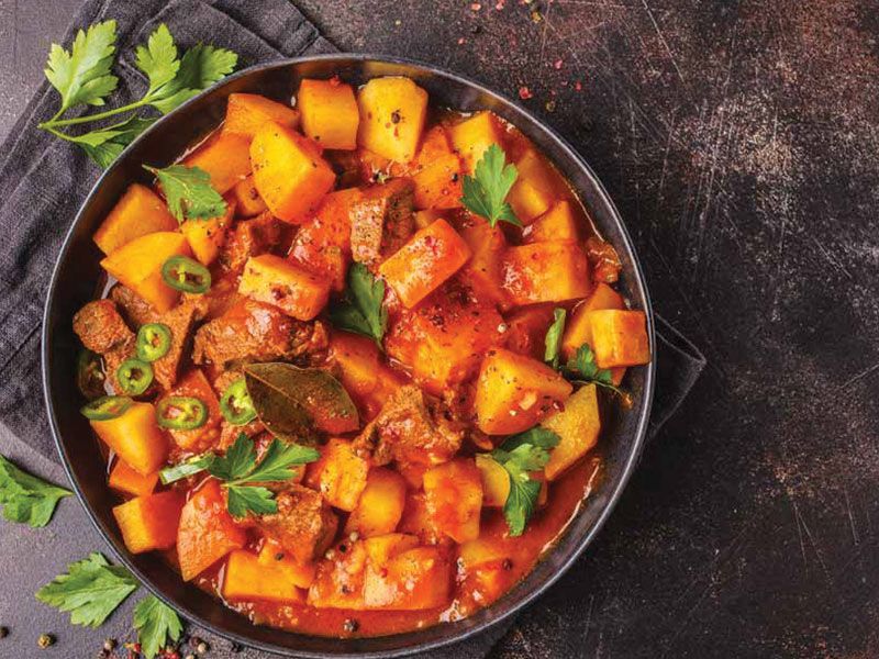 Plain Potato Tajine