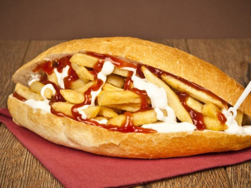 French Fries Sandwich
