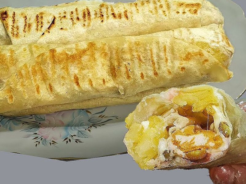 French Fries Sandwich