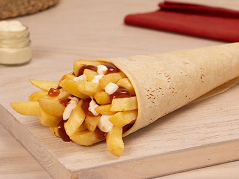 Syrian French Fries Sandwich