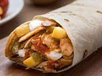 Fries Syrian Sandwich