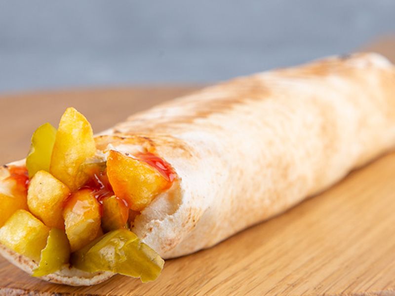 syrian potatoes sandwich