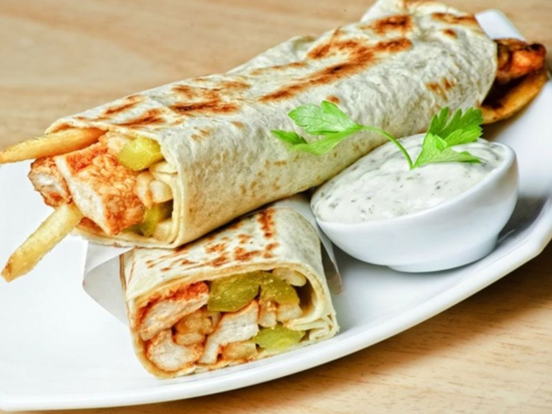 Syrian French Fries Sandwich