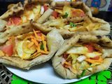Potato Chips With Eggs Sandwich