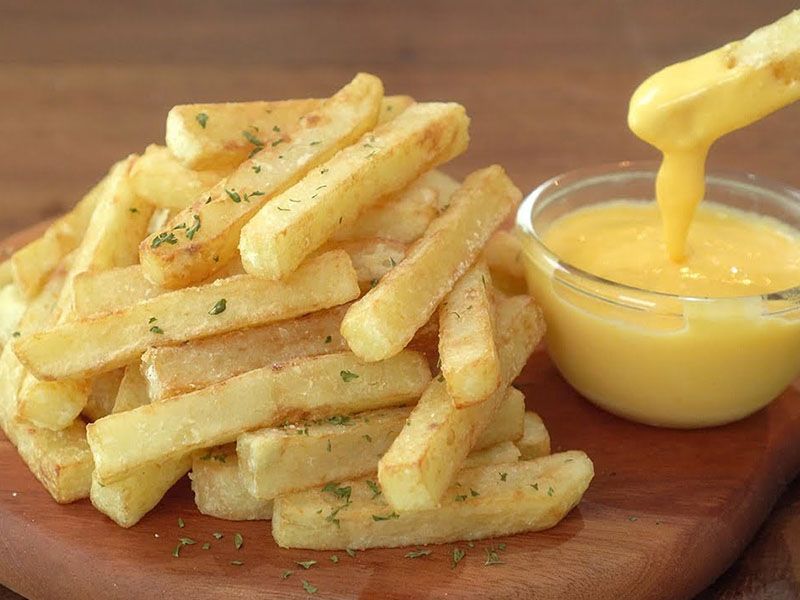 French Fries With Cheddar Cheese