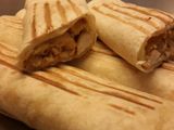 French Fries Saj Sandwich