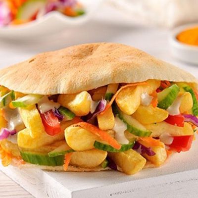 Finger potato sandwich