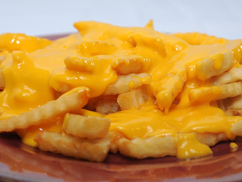 Fries With Cheese Sauce