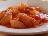 Potatoes With Tomatoes Sauce