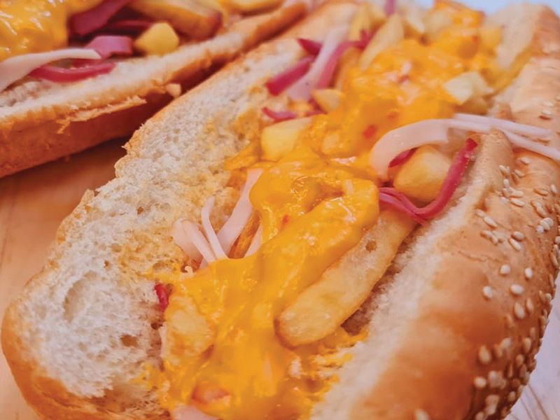 French Fries Sandwich