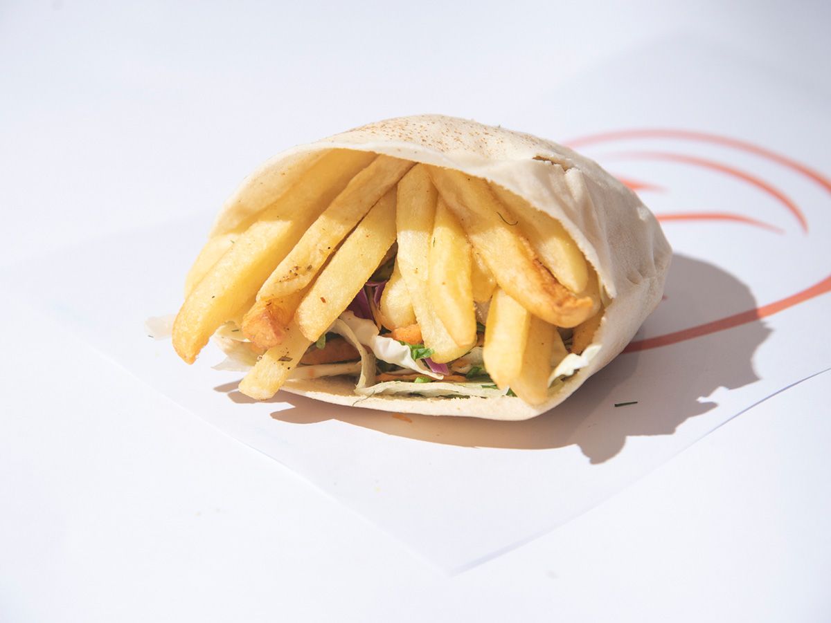 Farm Potatoes Sandwich