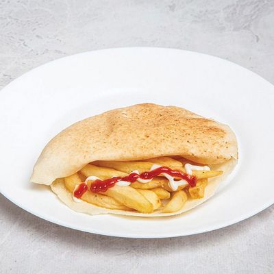 Fries With Ketchup Sandwich