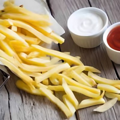 Potato With Ketchup