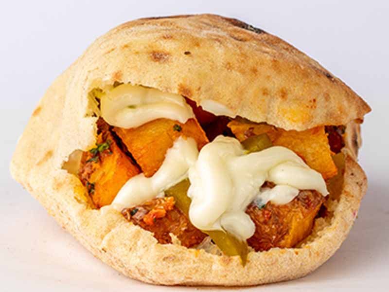 Potato With Ketchup Shami Sandwich