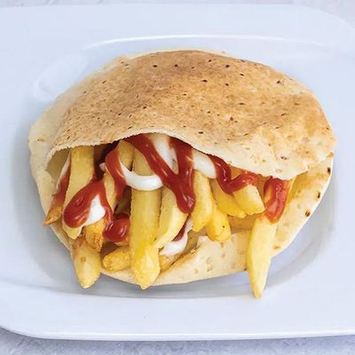 Shami Potato Ketchup Sandwich