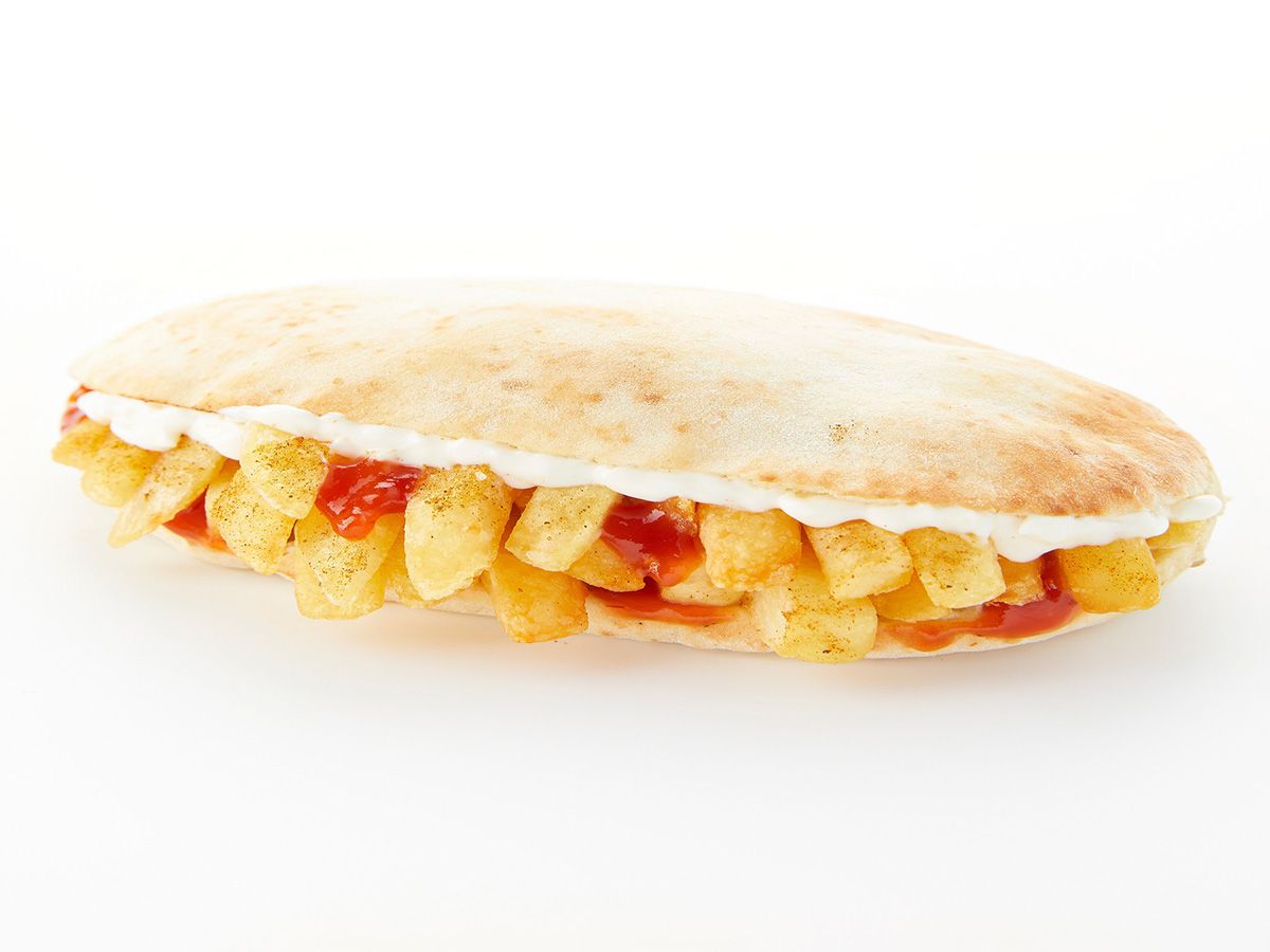 Ketchup Fries Sandwich