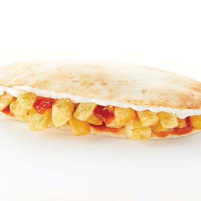 ساندويتش بطاطس كاتشب ومايونيز