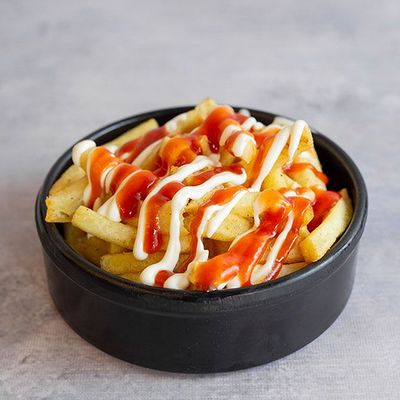 Potato Ketchup and Mayonnaise Packet
