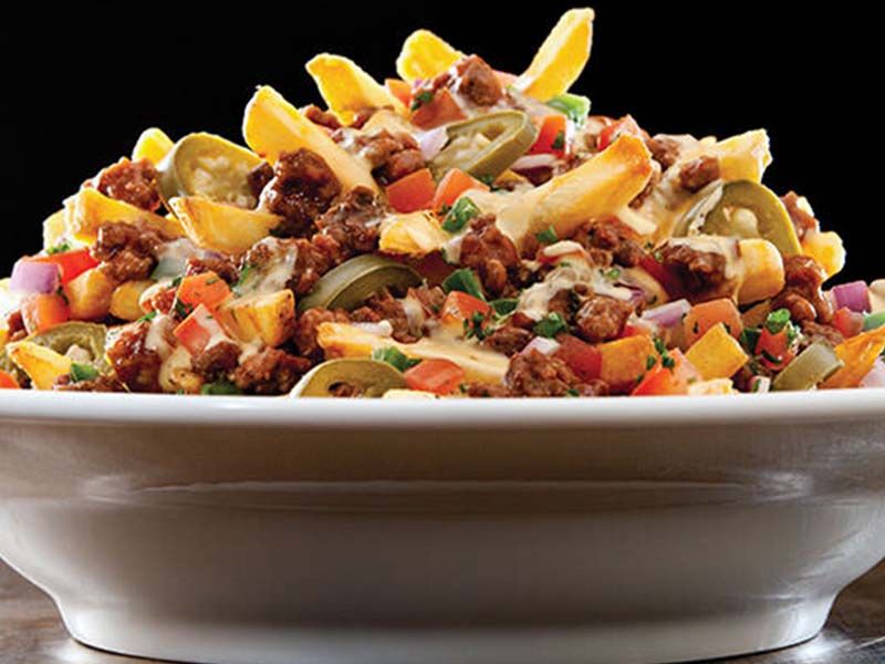 Burger Loaded Potatoes