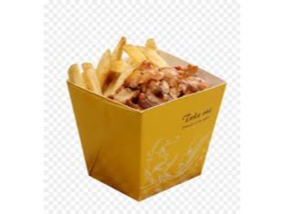 French Fries With Chicken Zinger Box
