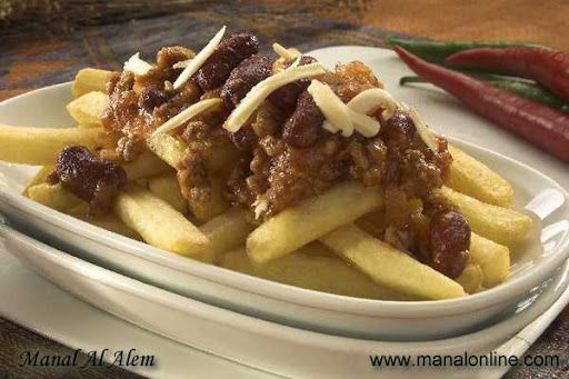 French Fries With Meat