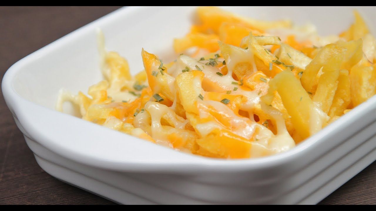 French Fries With Mozzarella Cheese