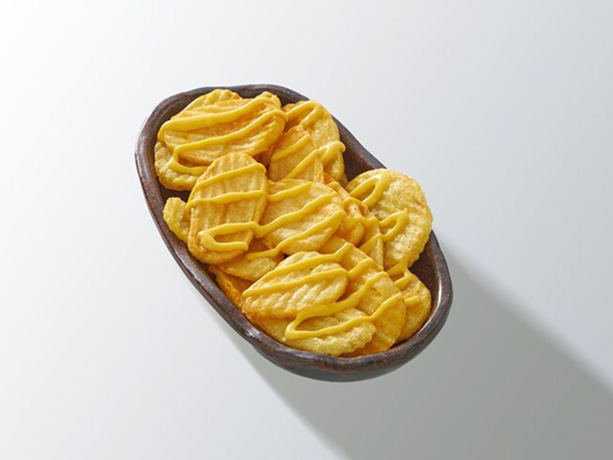 Cheddar Round Potato Platter