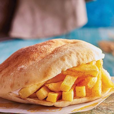 Shami Mozzarella Potatoes Sandwich