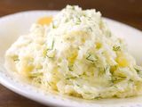 Mashed Potato With Boiled Eggs Platter