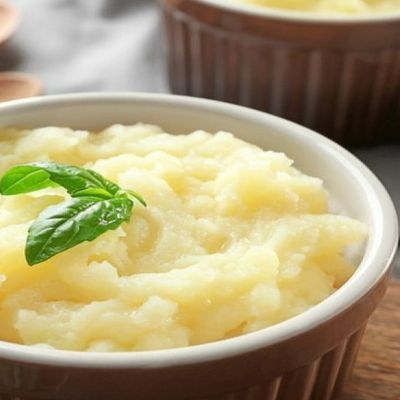 Mashed Potatoes with Ghee Plate