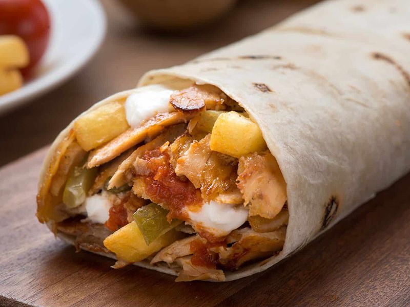 mozzarella potatoes sandwich