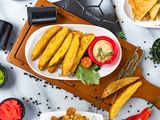 potato wedges with Herbs
