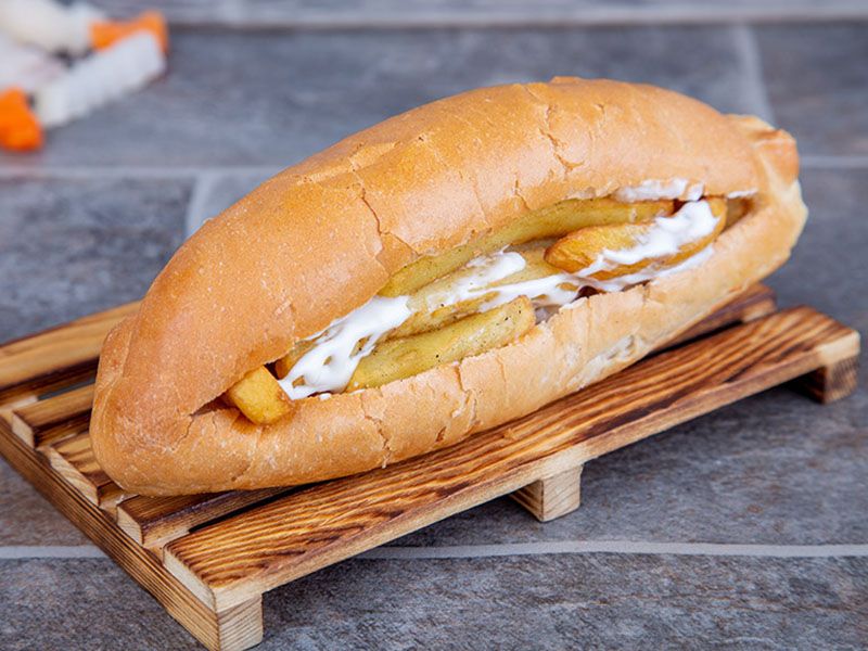 French Fries Sandwich