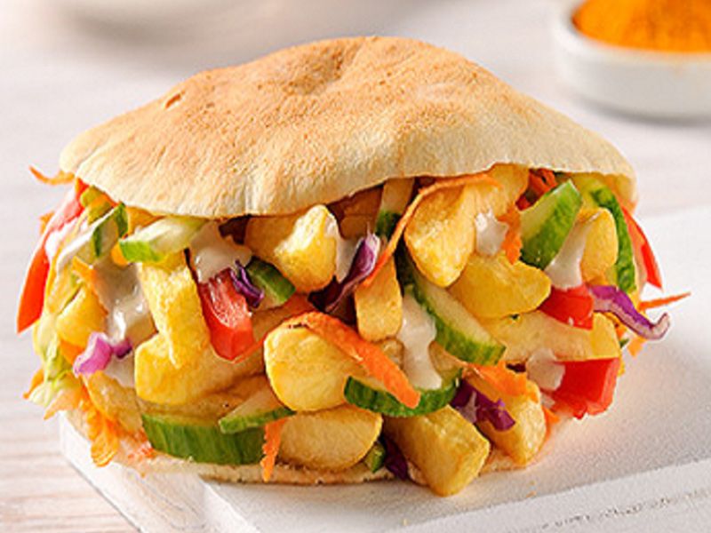 French Fries Sandwich