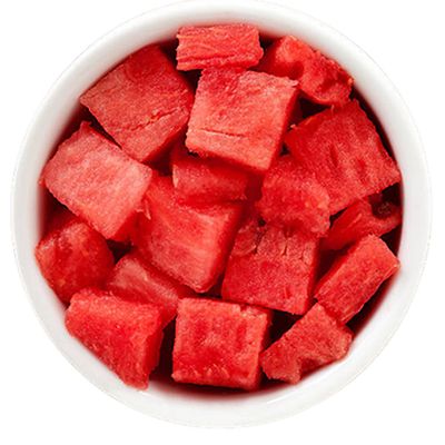 Watermelon cut
