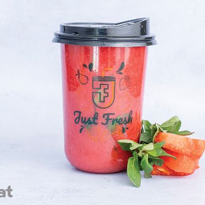 Fresh mint watermelon juice