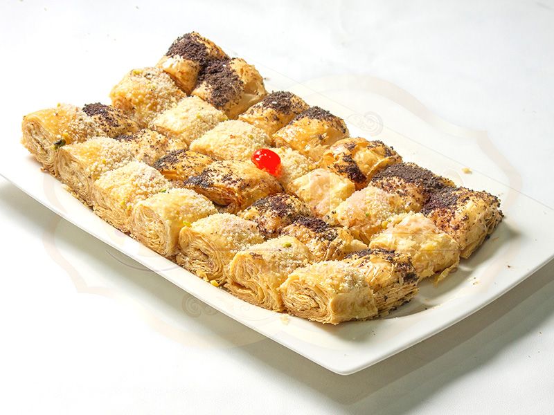 Boughasha With Nuts And Pistachio