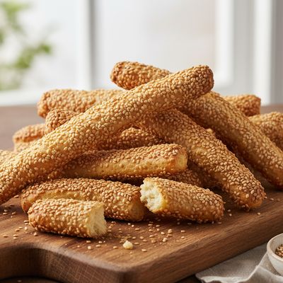Thin Rusk - Sesame And Black Seed 300 Gm