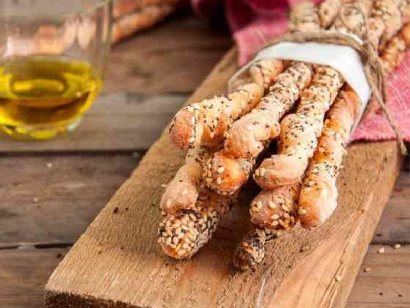 Thin Rusk With Sesame