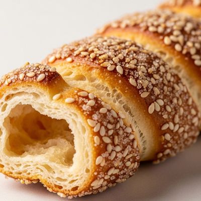 Lebanese bread with sesame and sugar 500 grams